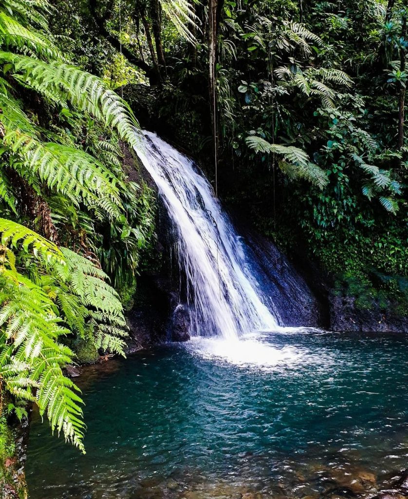 Cascades de Guadeloupe difficulté